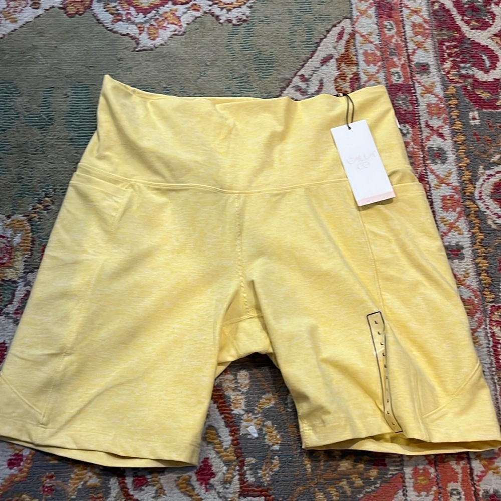 Calia bike short with side pockets